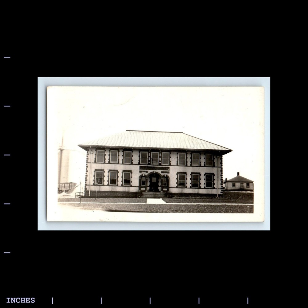 Old Vintage Photo CLOSE UP OF BUILDING