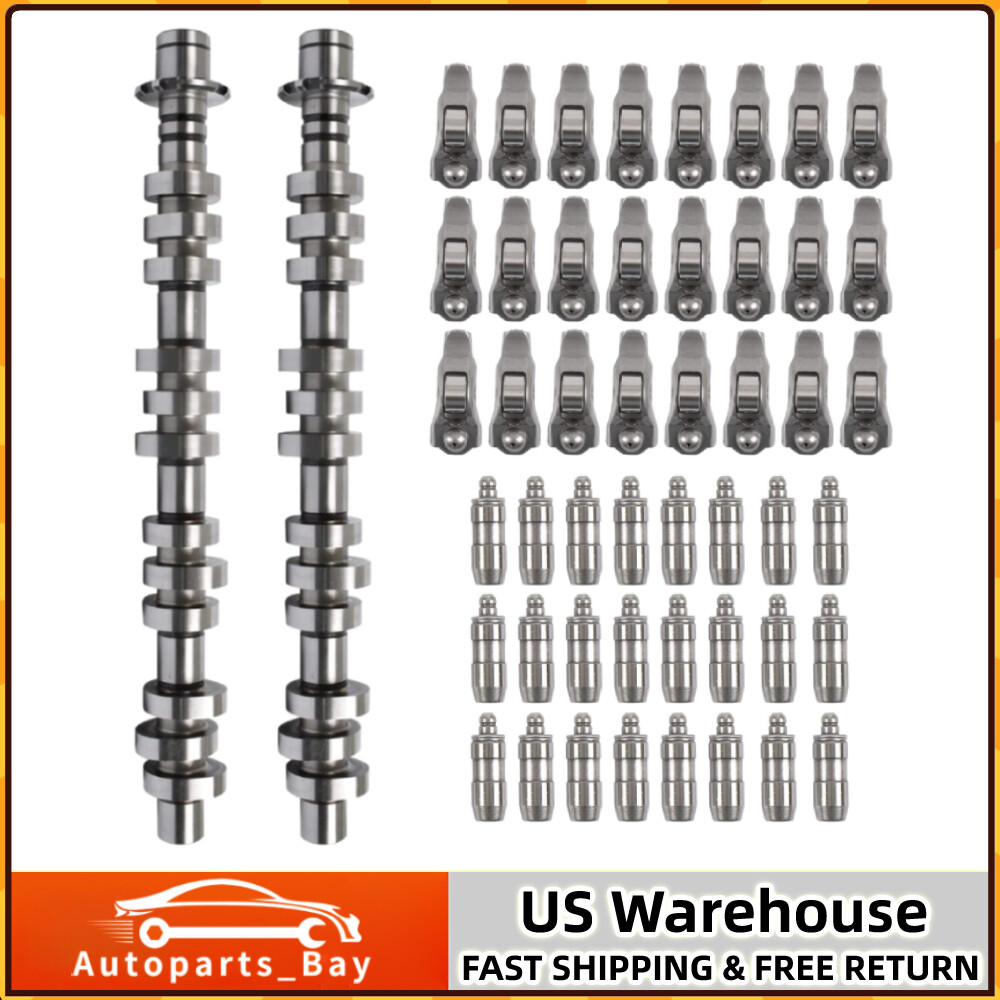 Camshaft Hydraulic Lifters Rocker Arms for 05-14 Ford Explorer Lincoln 4.6L 5.4L