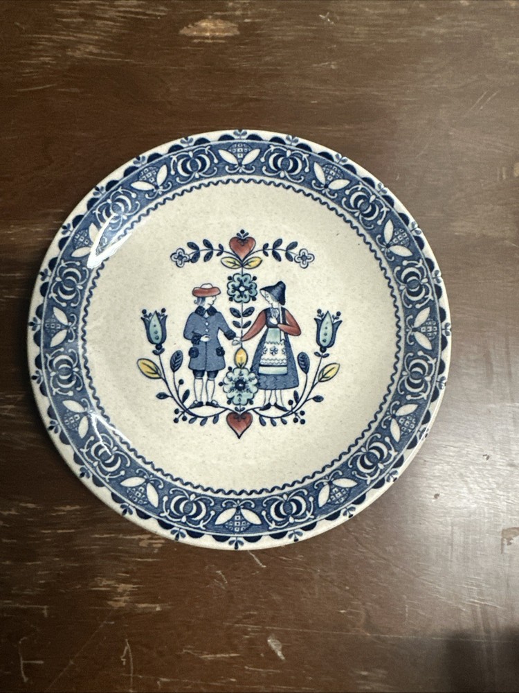 Johnson Brothers Ironstone Hearts and Flowers smooth pattern, 6.25