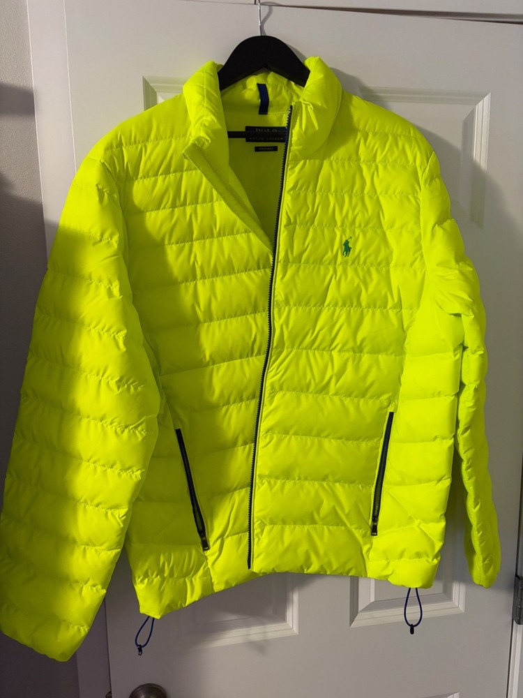 Polo Ralph Lauren Performance Mens XL VOLT Puffer Jacket Water Repel Packable