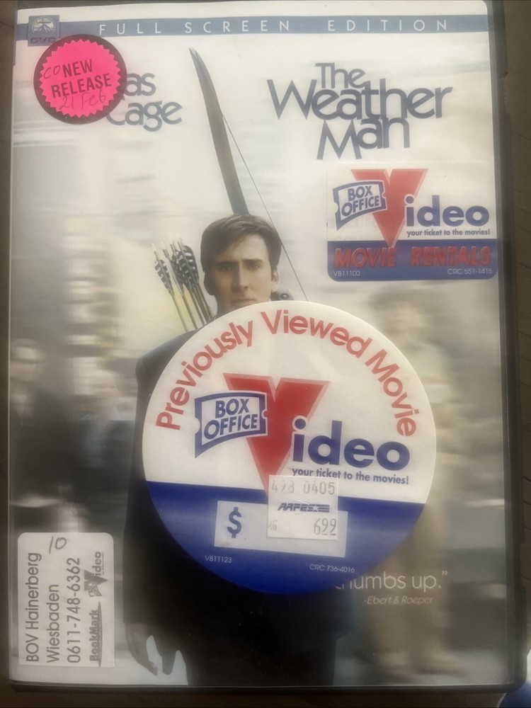 The Weather Man (DVD, 2006)