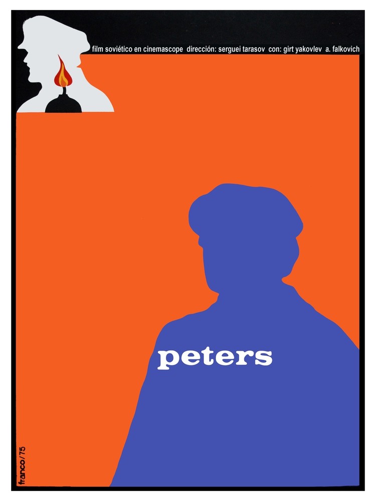 Peters Soviet film Movie wall Decoration Poster.Graphic Art Interior design 3594