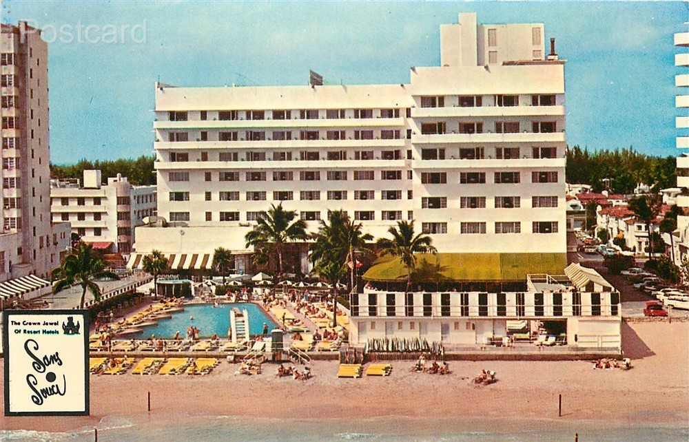 FL, Miami Beach, Florida, Sans Souci Hotel, Dexter Press No. 79247-B