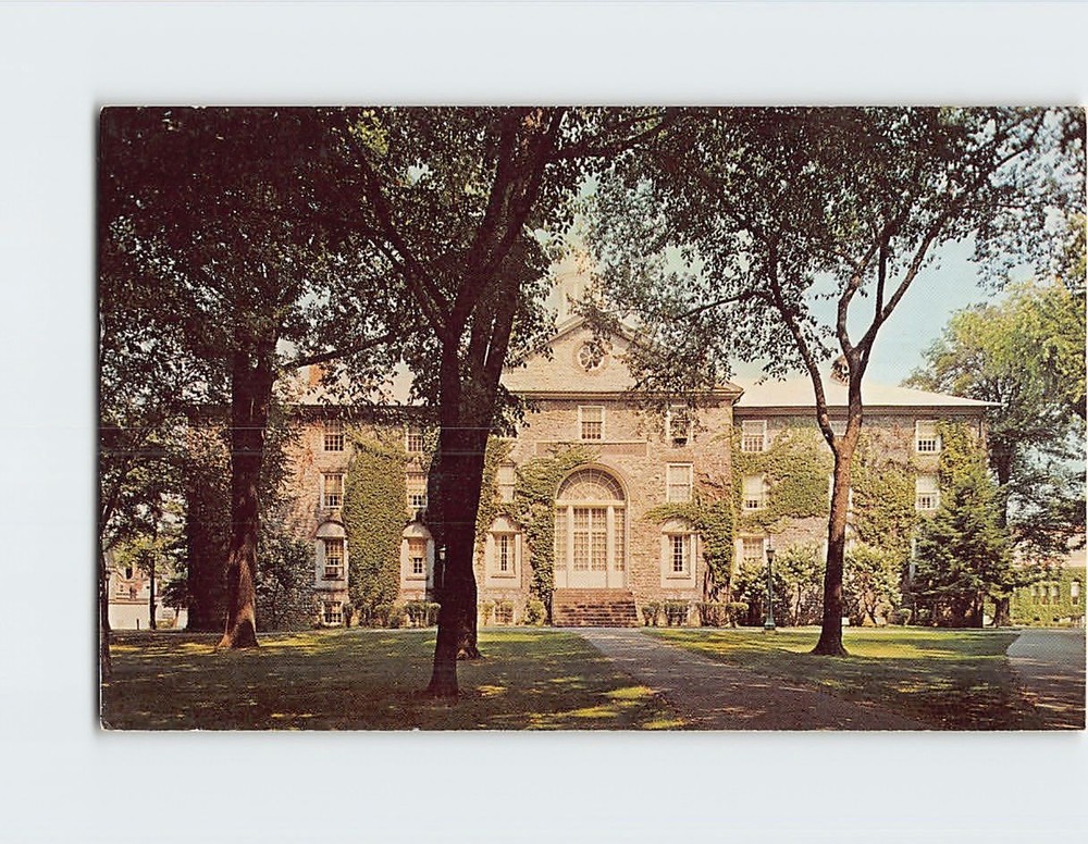Postcard Old West Dickinson College Carlisle Pennsylvania USA