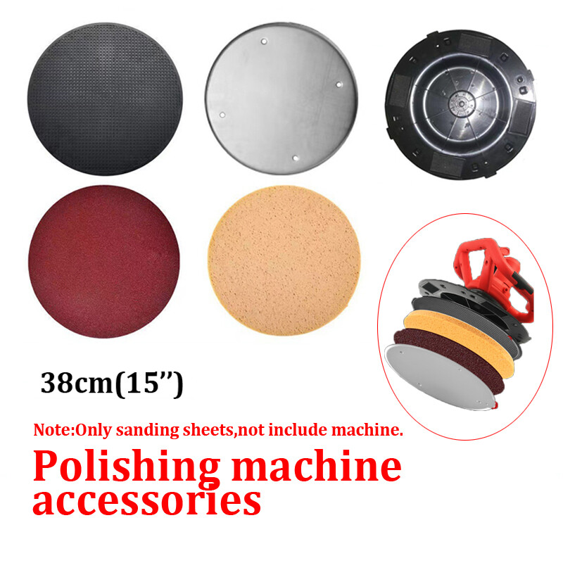 Burnishing Sander Polisher Accessories Sponge Sandpaper Sanding Sheet 38cm 15in