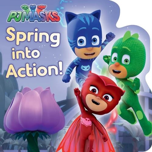 Spring into Action! (PJ Masks) - Board book By Nakamura, May - GOOD