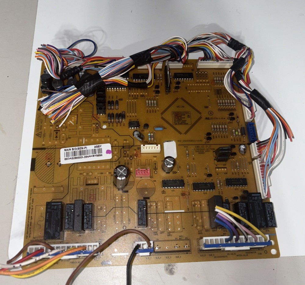 OEM Genuine Samsung Refrigerator Control Board DA41-00750B  AW1-12-PJT Ver 2.0