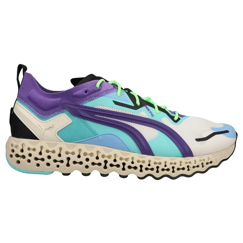 PUMA Calibrate Restored Metric Running  Mens Off White Sneakers Athletic Shoes 3