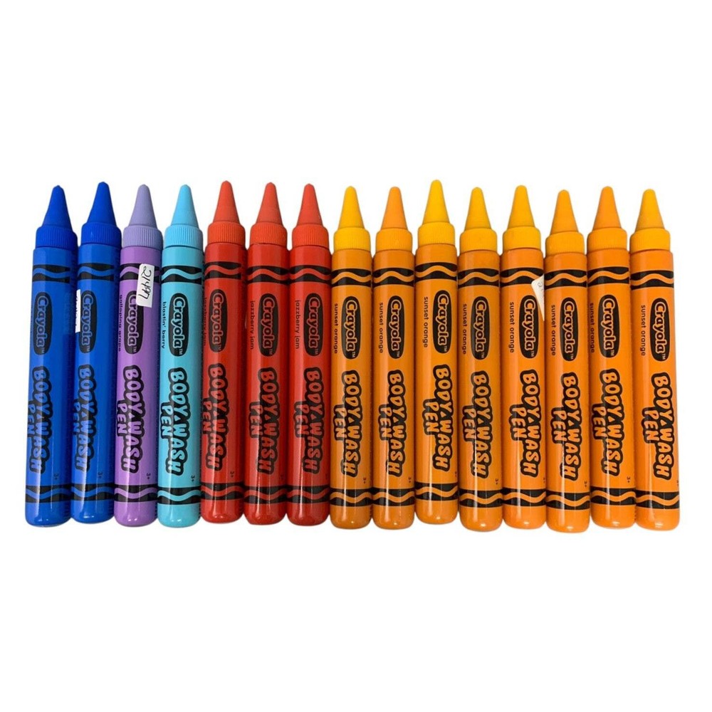 21497 - 15 Pack Crayola Body Wash Pen Asst 7