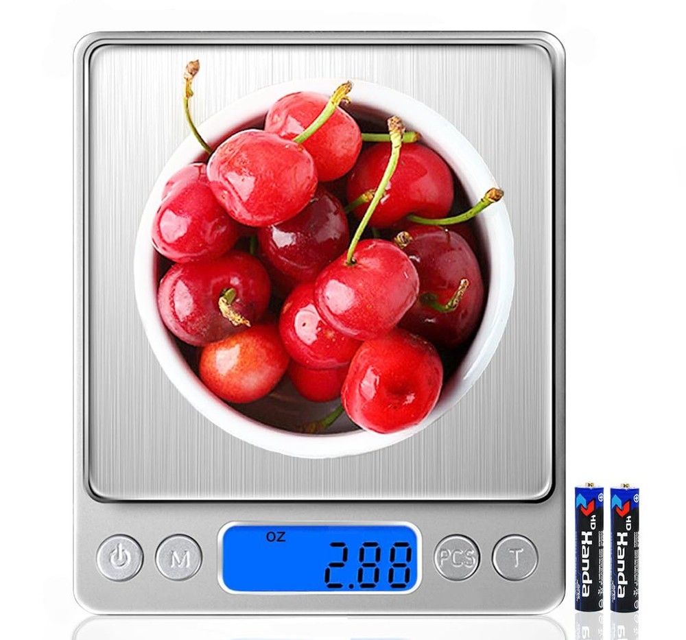 Food Scale Digital Kitchen Scale for Food Ounces and Grams, Small Pocket Scal...