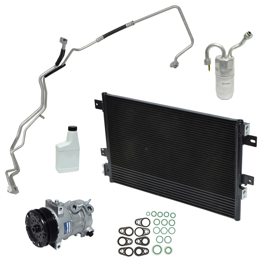 A/C Compressor Kit with Condenser for 07-08 Sebring 2.4L