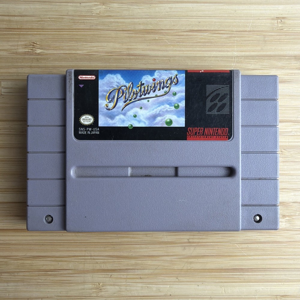 Pilotwings (Super Nintendo SNES, 1991) Loose Cartridge - Tested & Working