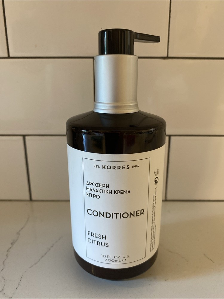 KORRES Hair Conditioner Fresh Citrus 10fl Oz Dermatologically Tested
