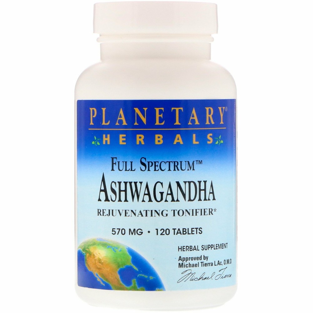 Planetary Formulas Planetary Herbals Full Spectrum Ashwagandha (Winter Cherry)-