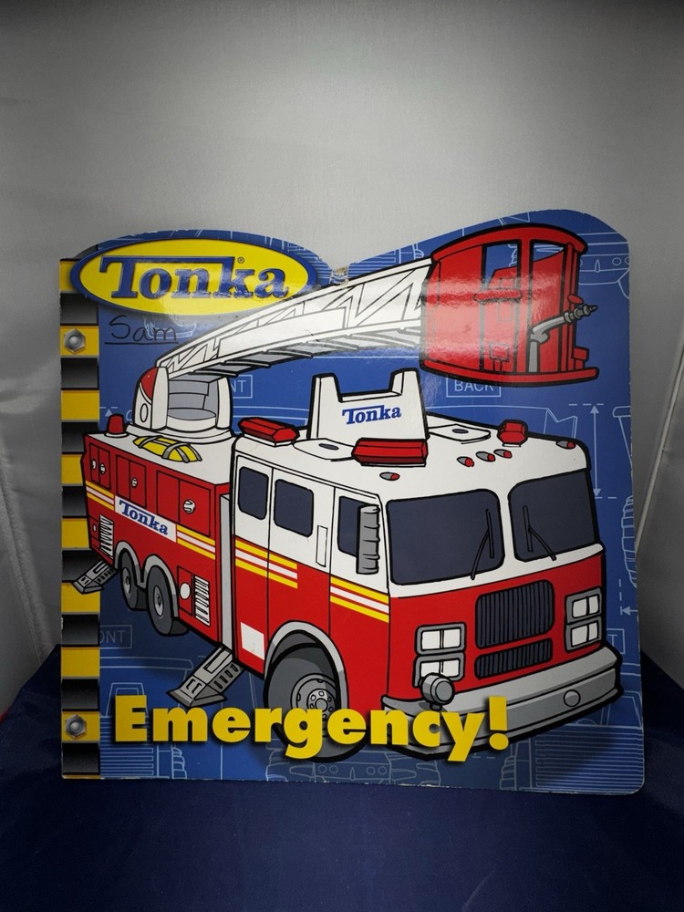 TONKA Emergency! Emergency Vehicles Board Book - Michael Teitelbaum