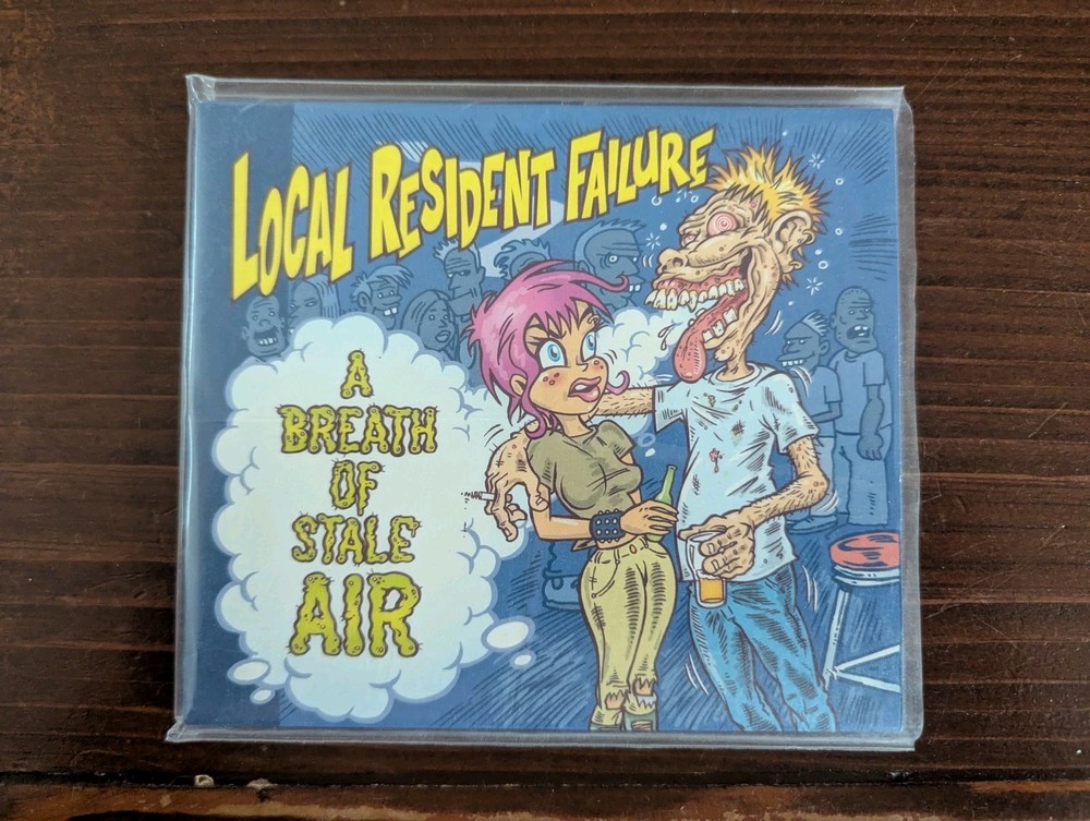 Local Resident Failure - A Breath Of Stale Air Cd Punk Rock Australia Near Mint