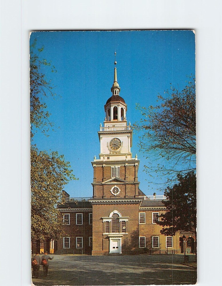 Postcard Independence Hall Philadelphia Pennsylvania USA