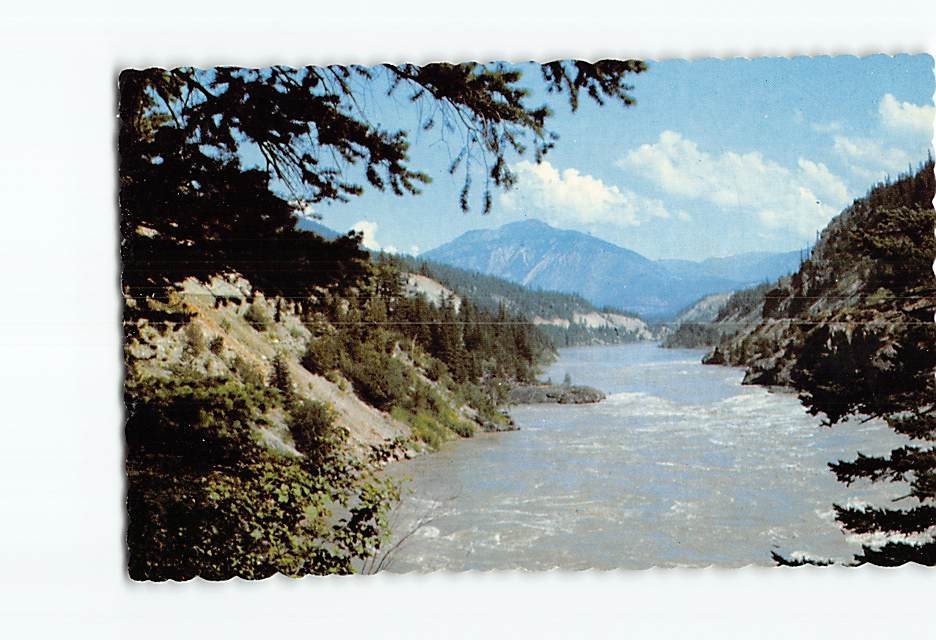 Postcard The Scenic Fraser Canyon British Columbia Canada North America