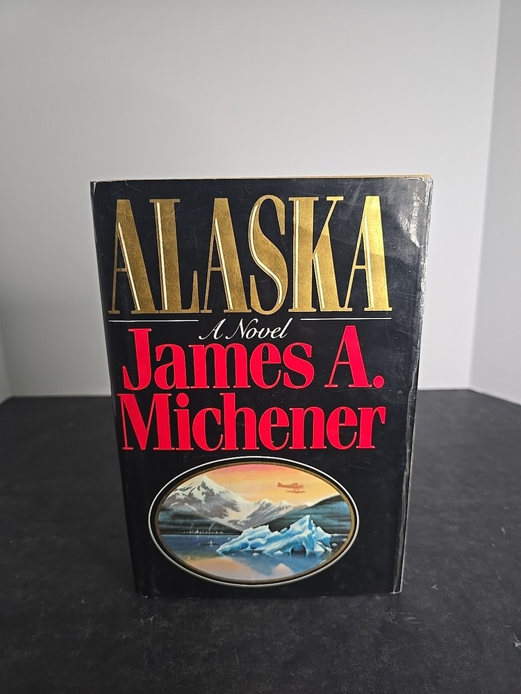 Alaska James A. Michener 1st Edition 1988 HC DJ Historical Epic Novel