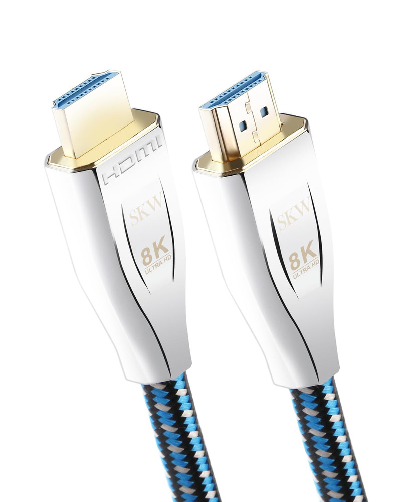 Ultra High Speed HDMI Cable - 48Gbps, Supports 8K@60Hz & 4K@120Hz, DTS:X, HDCP 2