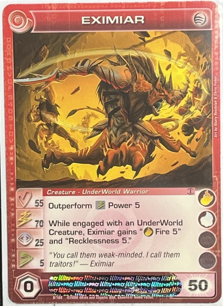 LP Chaotic Eximiar Turn of the Tide Common Underworlder Min E