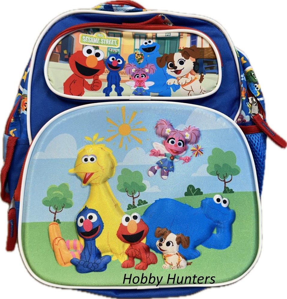 Small Backpack - Sesame Street - Elmo Big Bird Baby 3D Pop-up 12