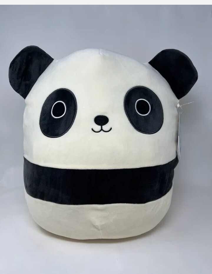 Squishmallow 16” Stanley The Panda Bear 2021 Plush Stuffed Animal New!