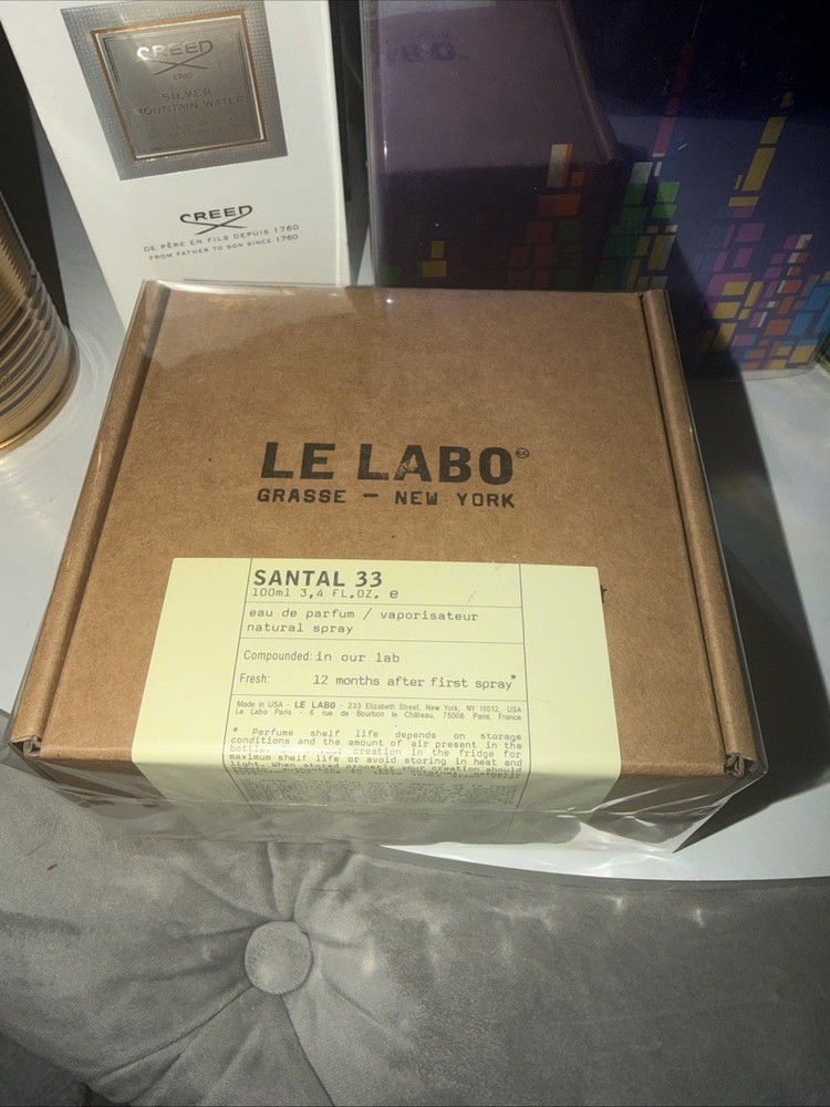 SANTAL 33 by LE LABO 3.4oz-100ml Eau de Parfum for Unisex Authentic (New in Box)