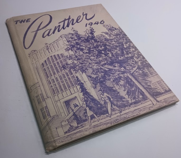 Vintage 1946 The Panther R.L. Paschal High School Yearbook Fort Worth TX