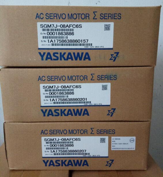 Yaskawa Ac Servo Motor Sgm7J-08Afc6S New Original Free Expedited Shipping 1Pc