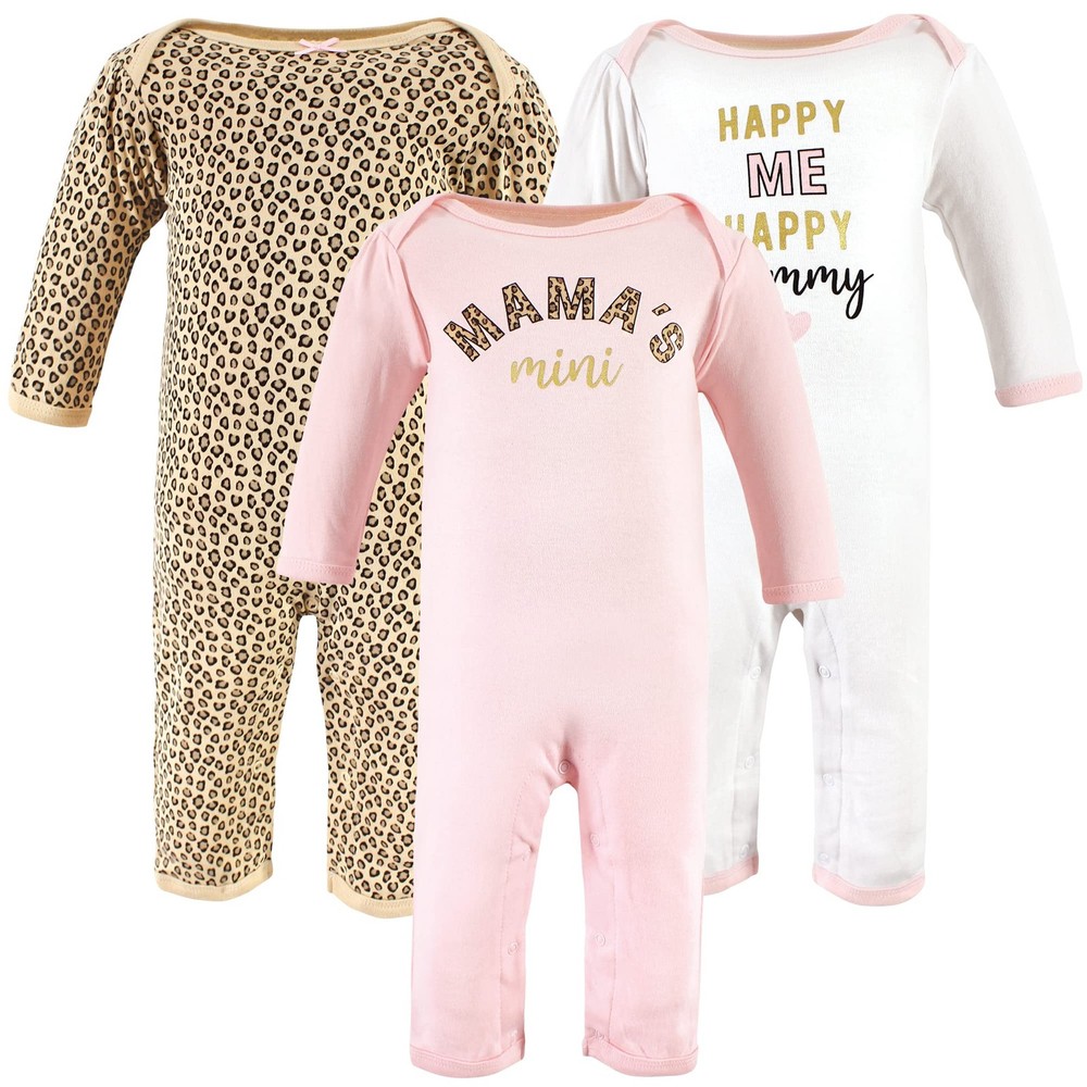 Unisex baby Cotton Coveralls, Leopard Mamas Mini, 12-18 Months, Leopard Mamas...