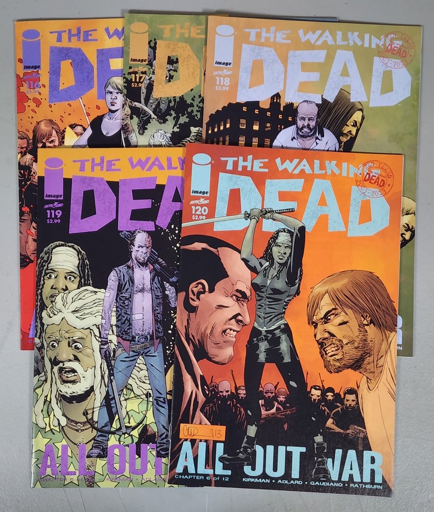 The Walking Dead #116 117 118 119 120 NM Kirkman Image 203-14