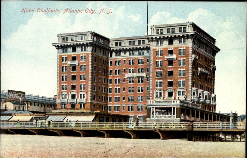 Hotel Chalfonte Atlantic City New Jersey NJ beach c1910
