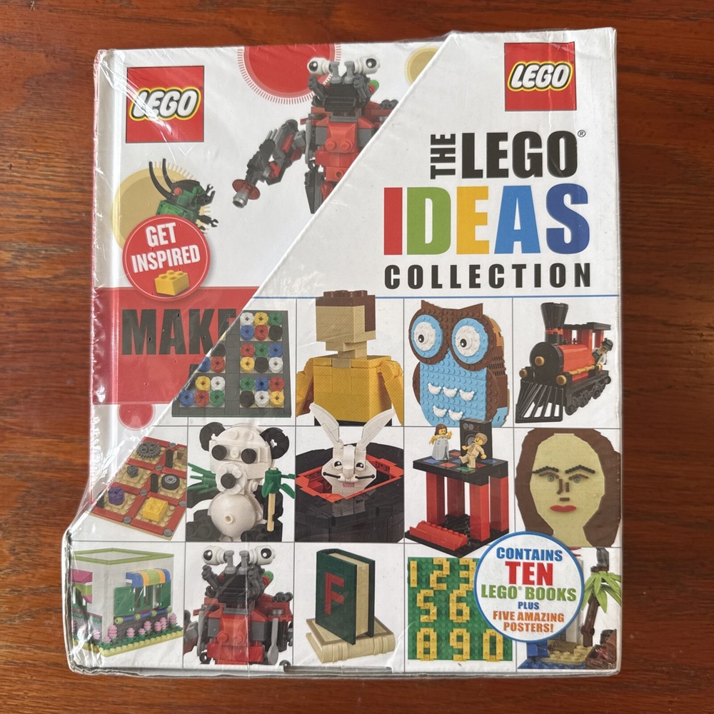 The Lego Ideas Collection Book Set of 10 Books NEW