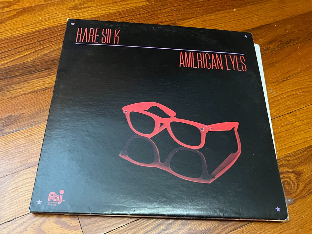 RARE SILK American Eyes ORIGINAL 1985 LP PAJ Records Vinyl EX