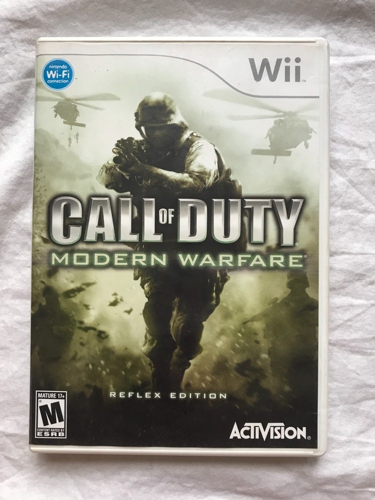 Call of Duty: Modern Warfare Reflex Edition (Nintendo Wii) Complete CIB