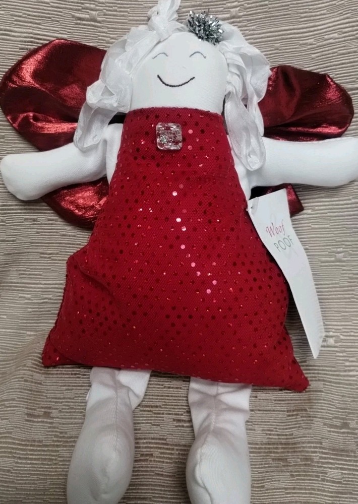 Woof Poof Christmas Angel Plush With Tags, 2005 Nordstrom
