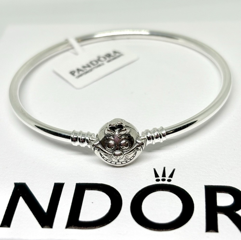 Disney Pandora Alice in Wonderland Cheshire Cat Curious Bracelet 59934C0 21 8.3