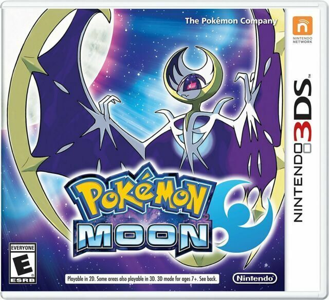 Pokémon Moon (Nintendo 3DS, 2016)
