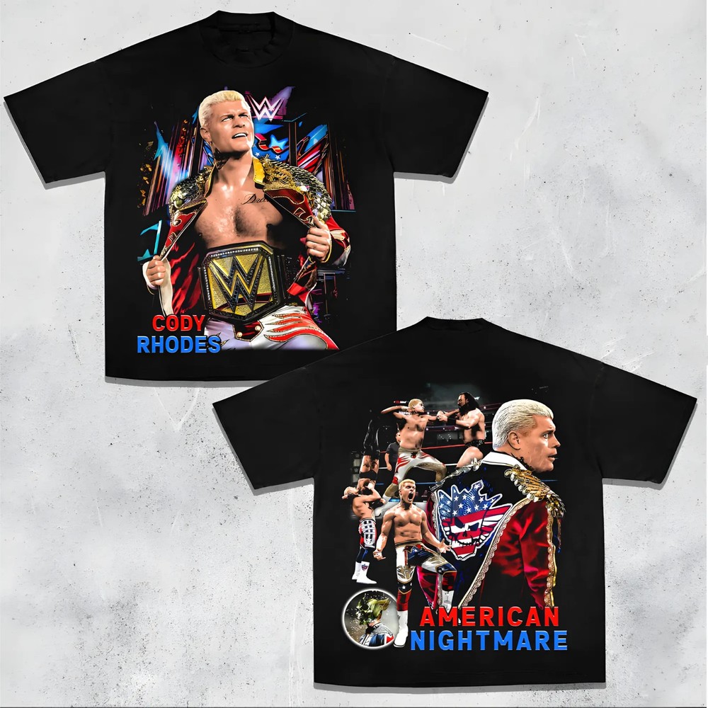 “The American Nightmare” Cody Rhodes - T-Shirt, Legend Premium Wrestling T-Shirt