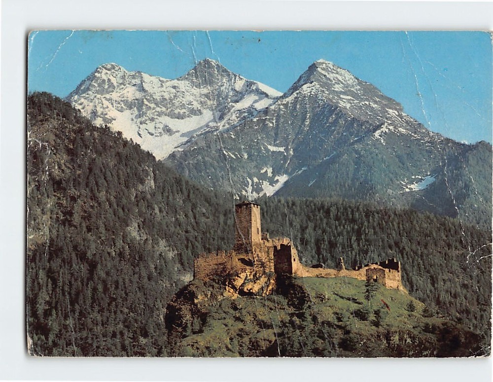 Postcard Valle D' Ayas Aosta Valley Italy