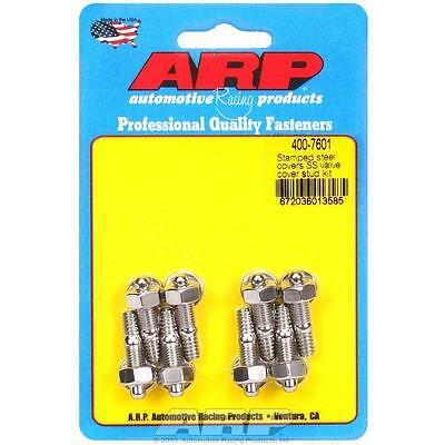 Arp 400-7601, Set of 8 Polished Stainless Steel S/S Valve Cover Stud Kit 6Pt. (8