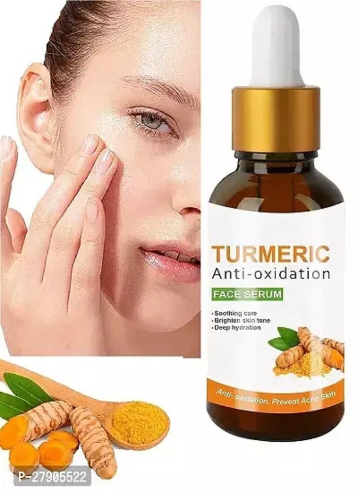 Turmeric Anti-Oxidation Face Serum for Brightening, Moisturizing - 30 ml