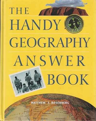 The Handy Geography Answer - Hardcover, by Matthew T. Rosenberg - Acceptable n