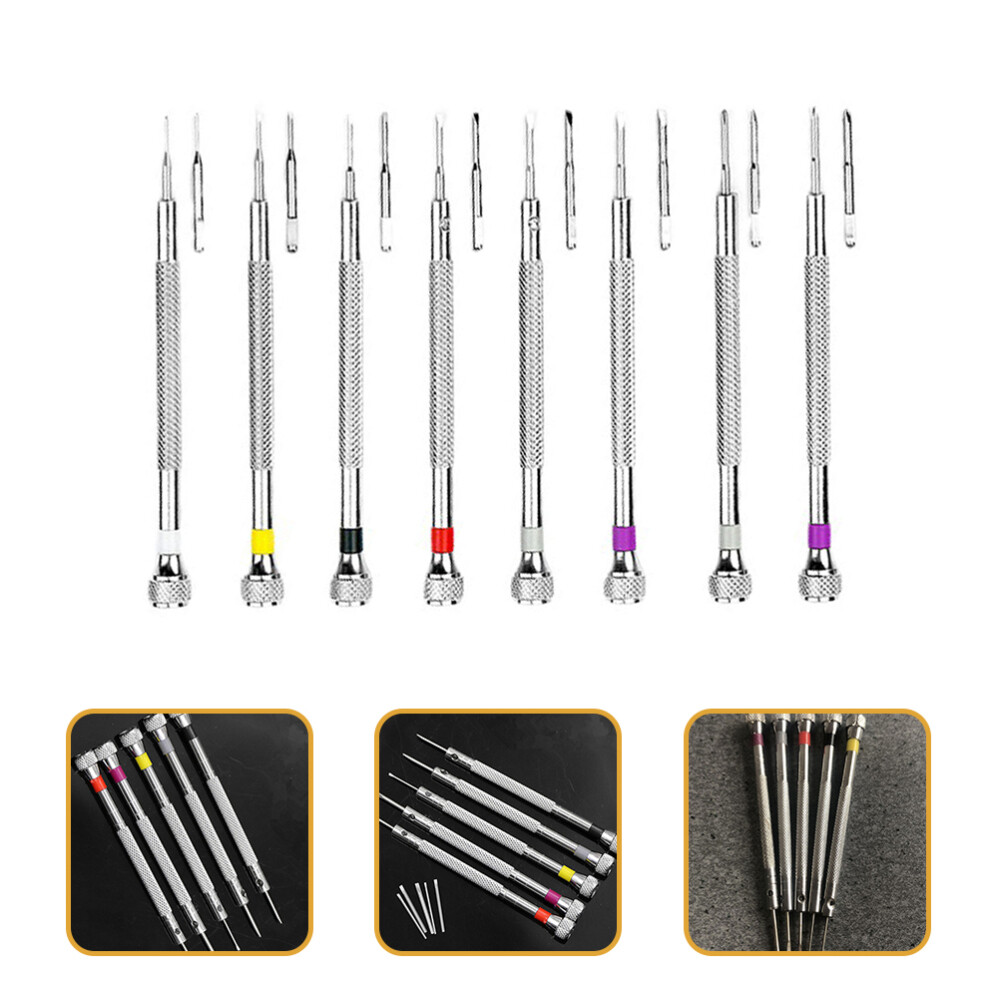 8 Sets Tool Screwdriver Repair for Watches Electric Eyeglasses