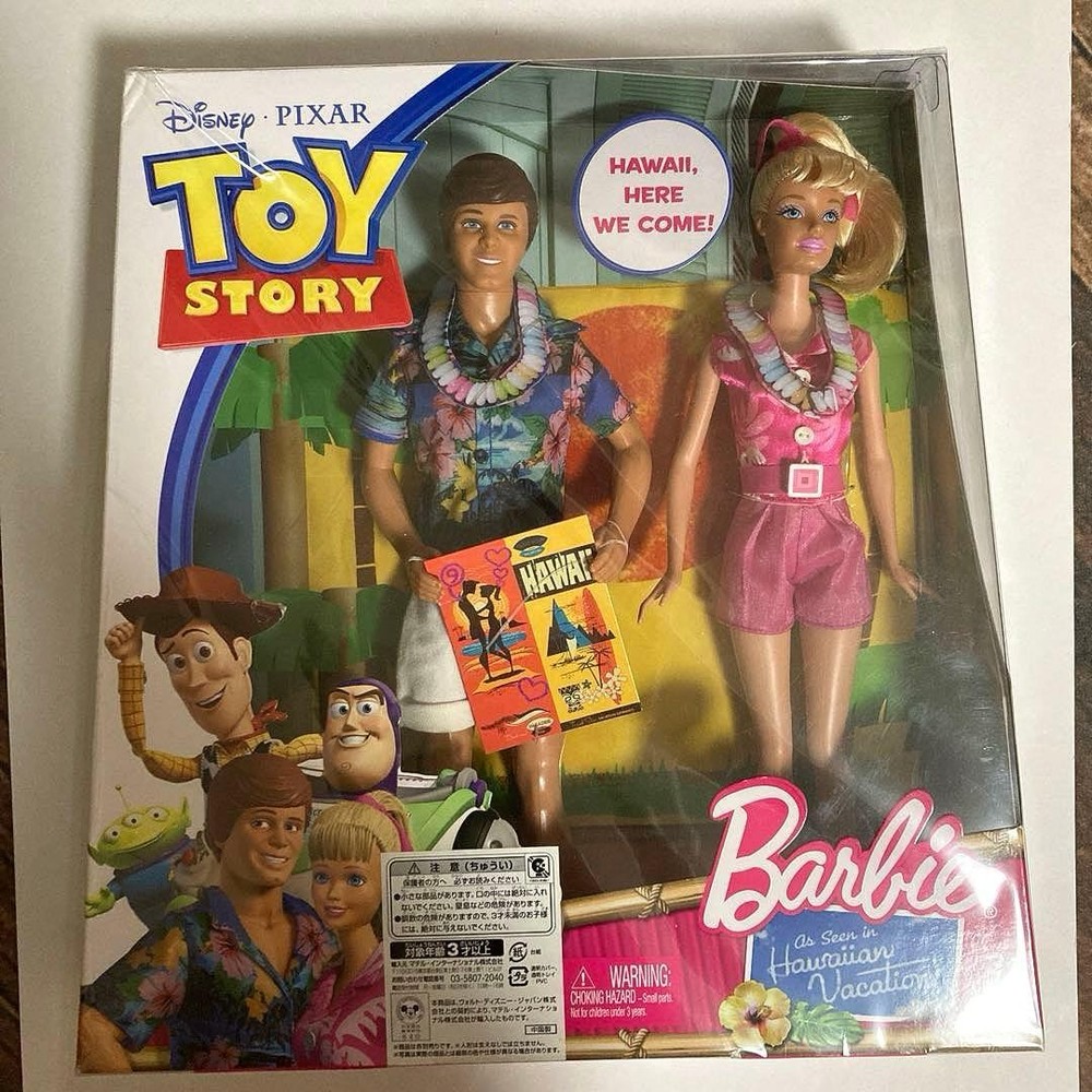 Toy Story BARBIE KEN Hawaiian Vacation Figure #6f4654