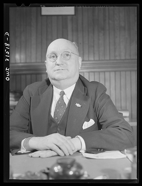 Photo:Oswego New York Mr Bradley Ames Ironworks Manager 1943 Portrait
