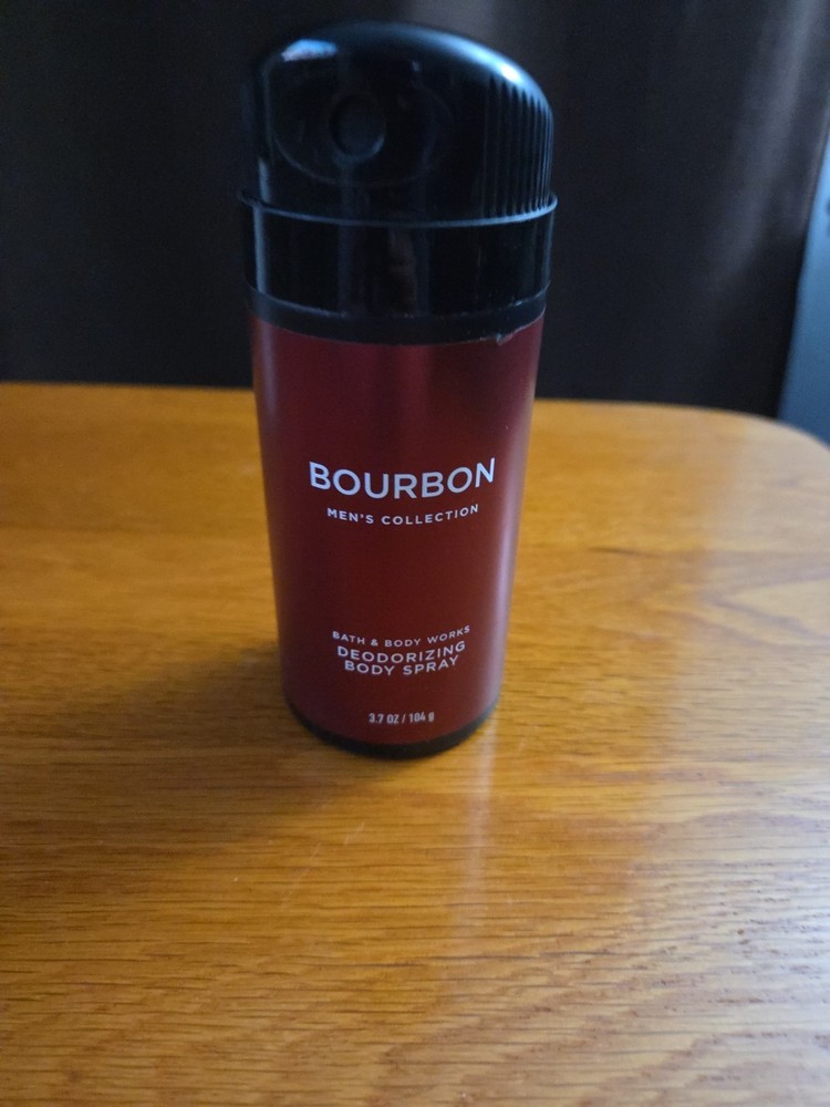 Bath And Body Works Mens BOURBON BODY SPRAY 3.7 oz