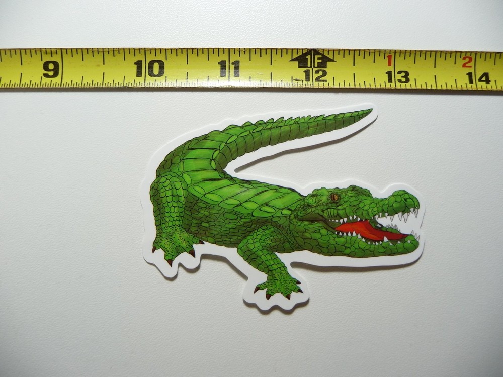 Cute Wild Crocodile Zoo Animal Decal Sticker