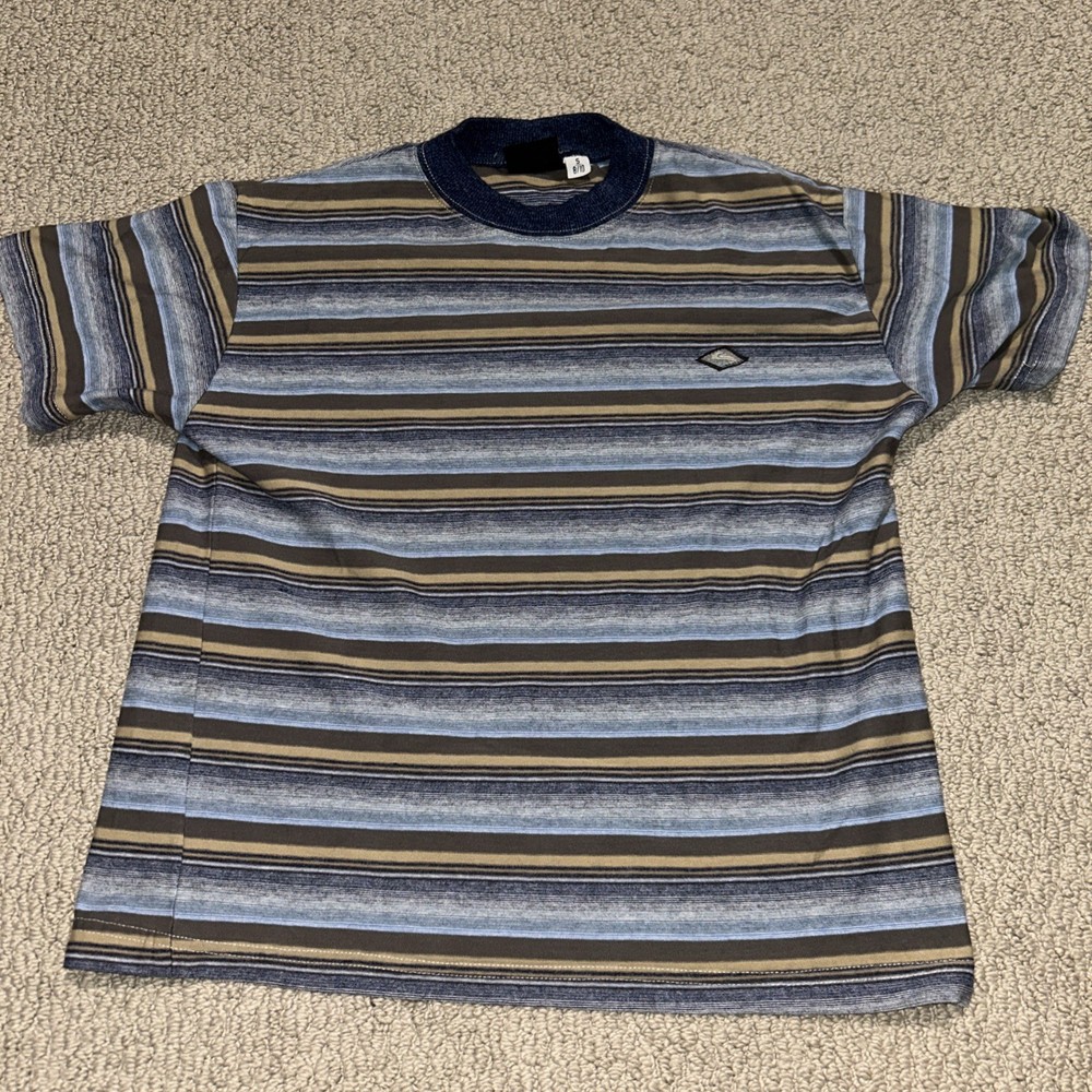 Vintage 90s Quicksilver Silver Edition  Multicolored T-Shirt Small Made In USA